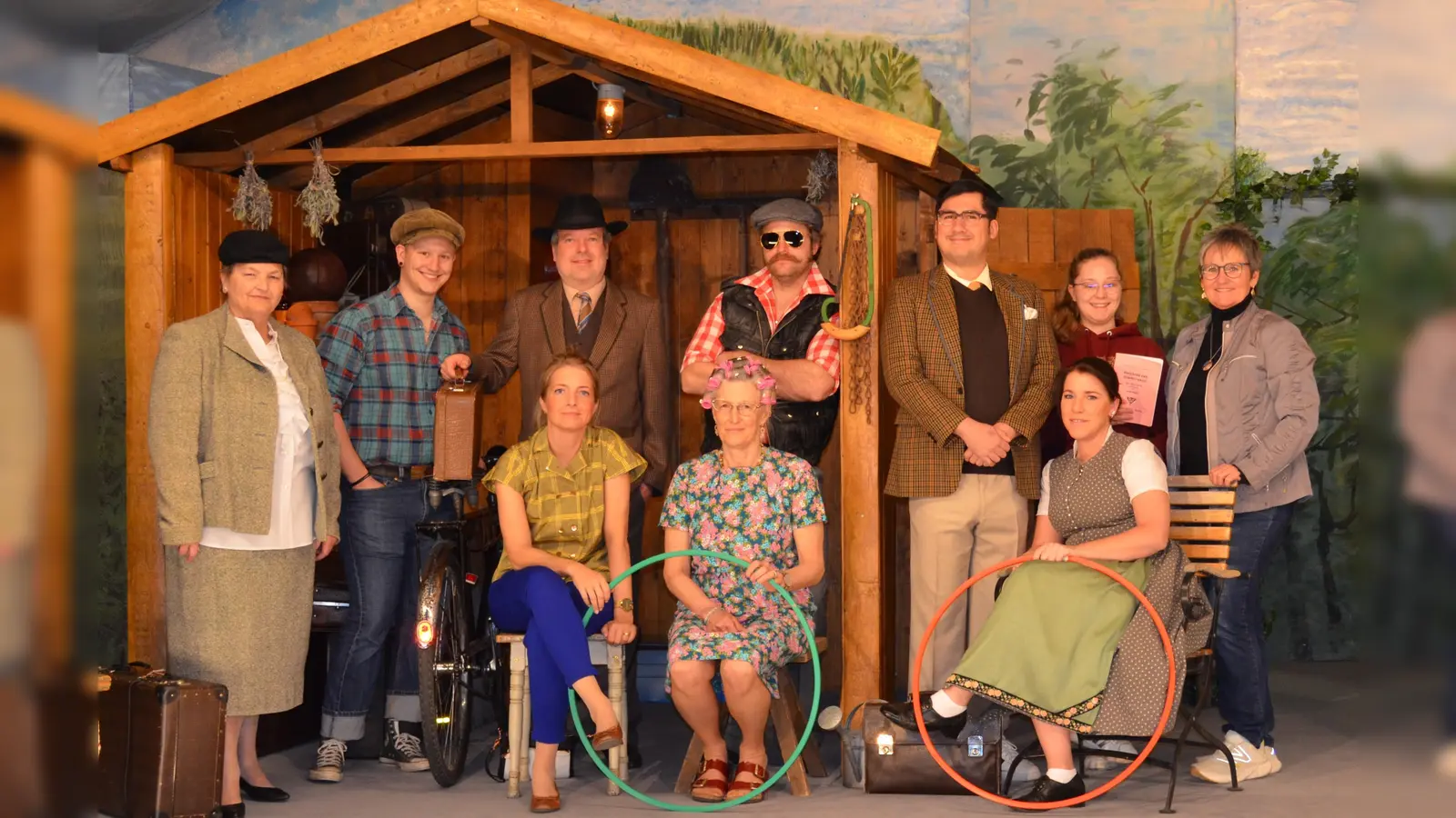 Immer ein Vergnügen, wenn der Trachtenverein D' Römastoana zum Theater einlädt.  (Foto:  D’Römastoana Sauerlach)