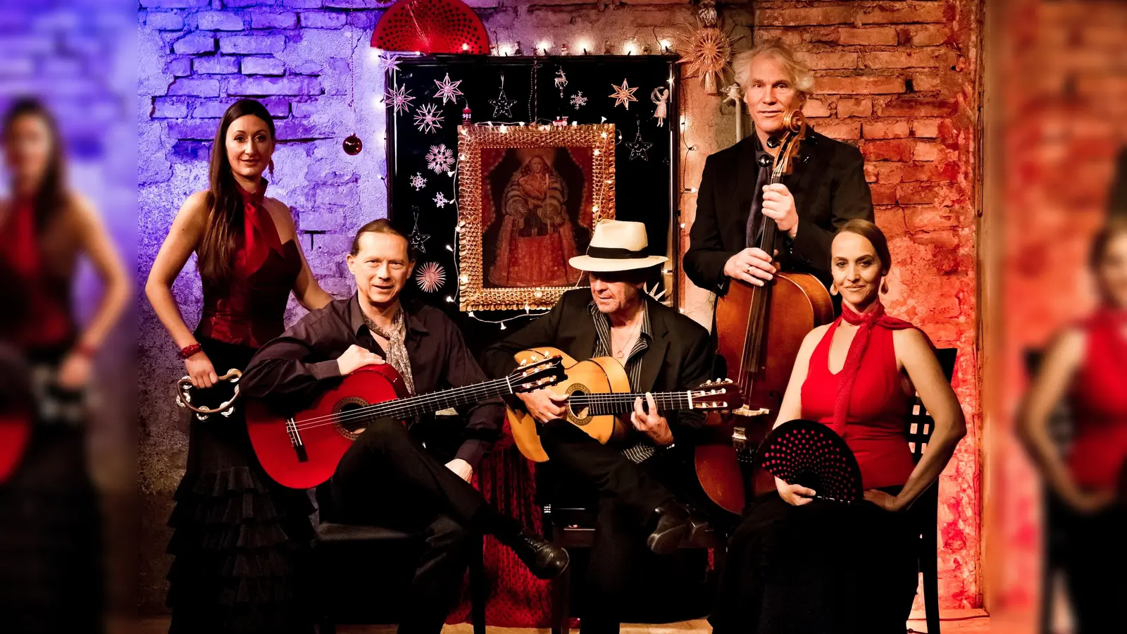 Feliz Navidad! Das Ricardo Volkert Ensemble lädt zur andalusischen Weihnacht ein. (Foto: Brigitte Sporrer)