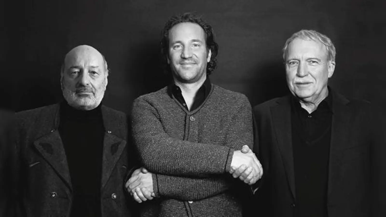 Franjo Marincic, Florian Gandlgruber und Peter Thalheim (v.l.) präsentieren Ludwig Thomas »Heilige Nacht« ganz neu ­ im freien Spiel.	 (Foto: VA)