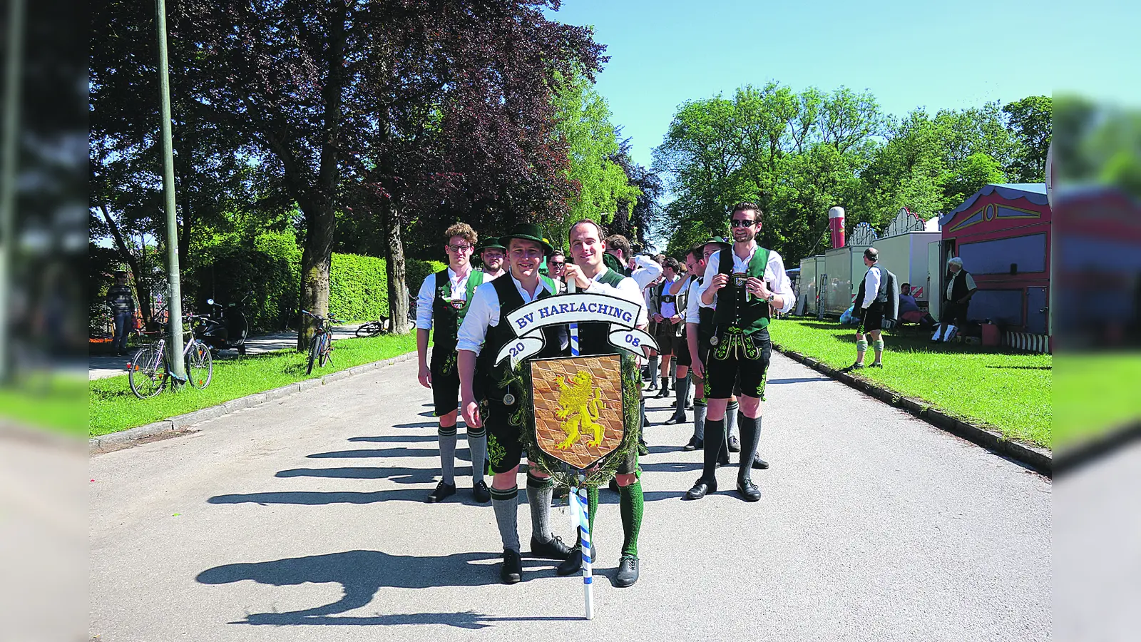 Vom 7. bis 10. Juni wird das traditionelle Burschenfest in Harlaching gefeiert. Die Burschen hoffen, an den Erfolg des letzten Jahres anknüpfen zu können. (Foto: hw)