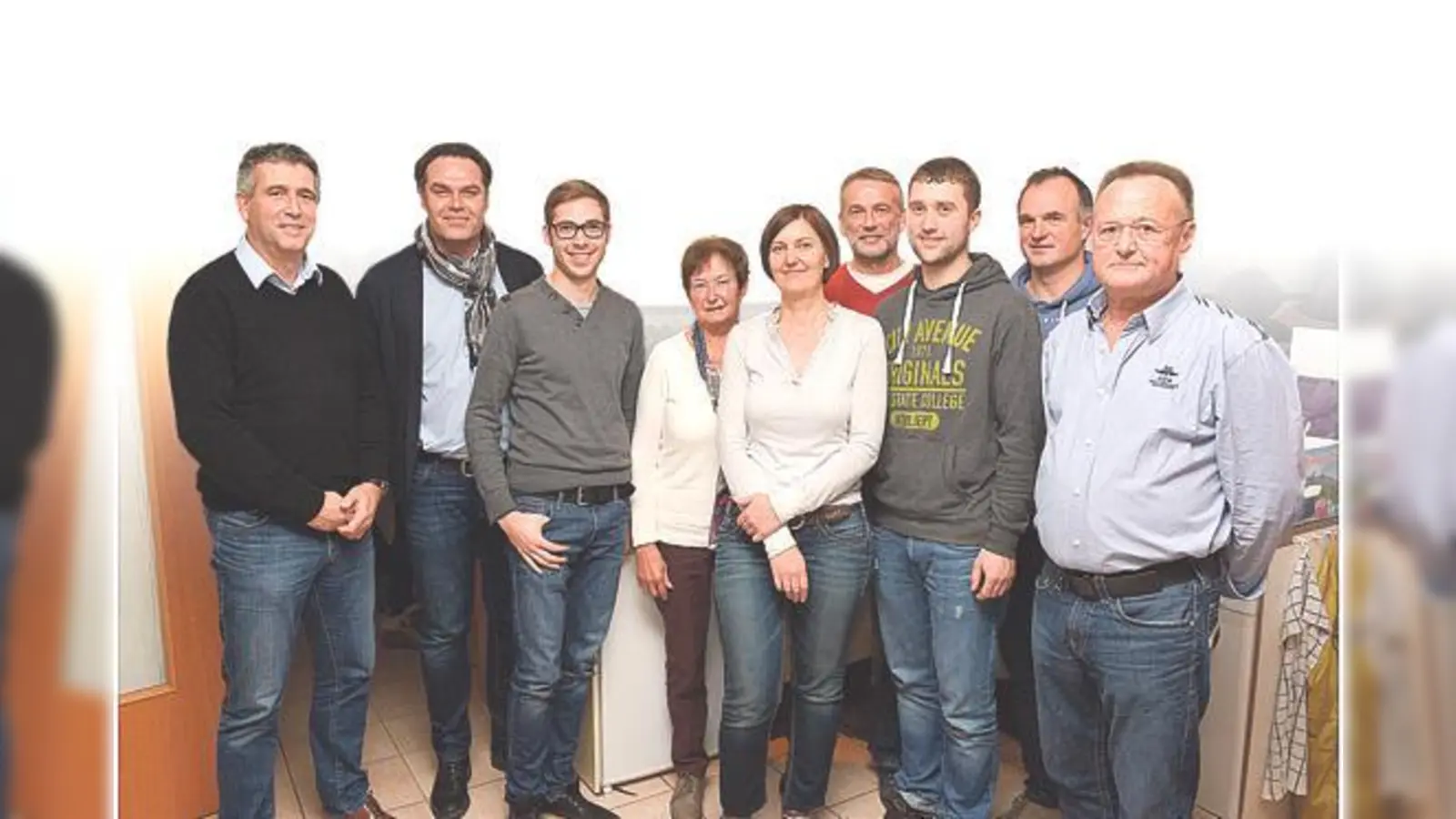 Das neue Vorstands-Team des Tennisvereins TC Steinhöring. 	 (Foto: Verein)