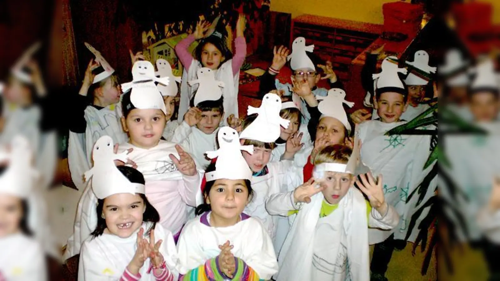 Spiele, Mutprobe und Nachtwanderung standen auf dem Programm der Geisterparty.	 (Foto: VA)