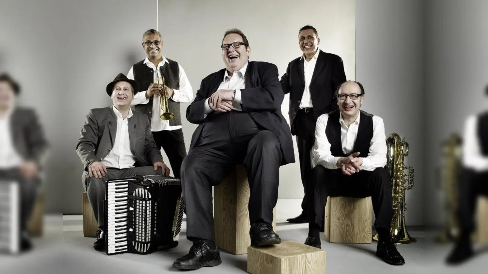 Gehen auf musikalisch-humoristische Entdeckungsreise: „Ottfried Fischer &amp; Die Heimatlosen”. (Foto: pi)