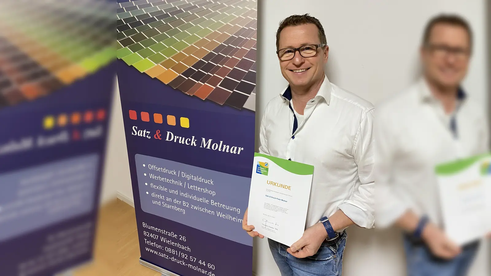 Peter Molnar von Satz und Druck Molnar. (Foto: privat)