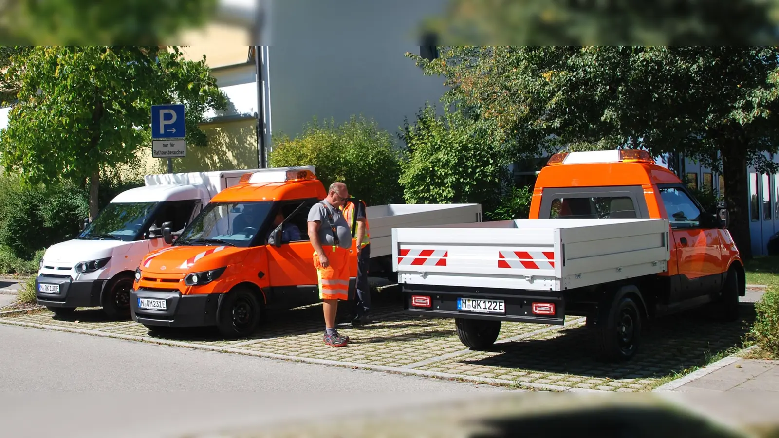 Gemeinde Grasbrunn fährt künftig elektrisch. (Foto: privat)