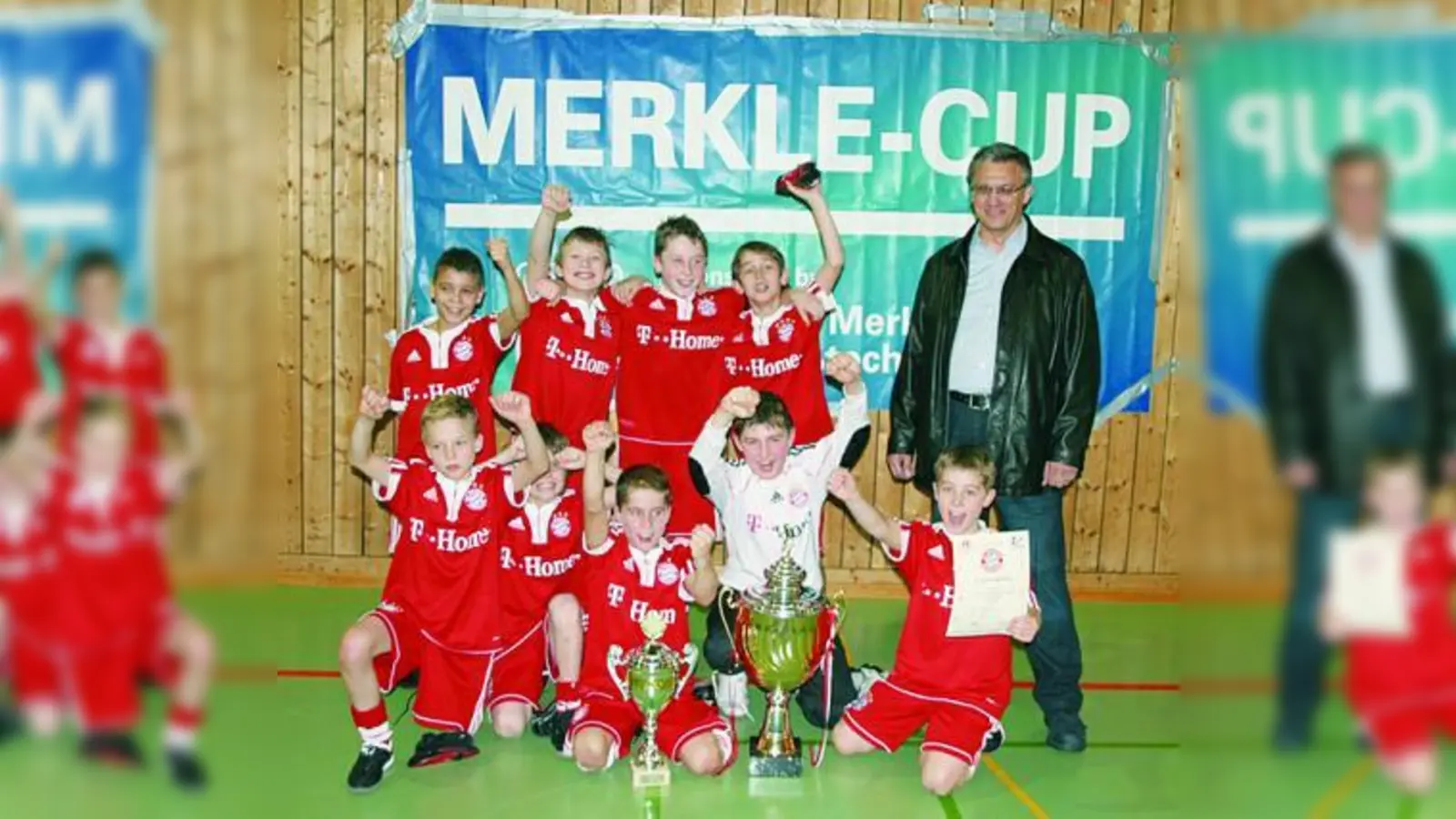 Die Bayern U11-Junioren holten den Cup in ihrer Altersgruppe. (Foto: pi)