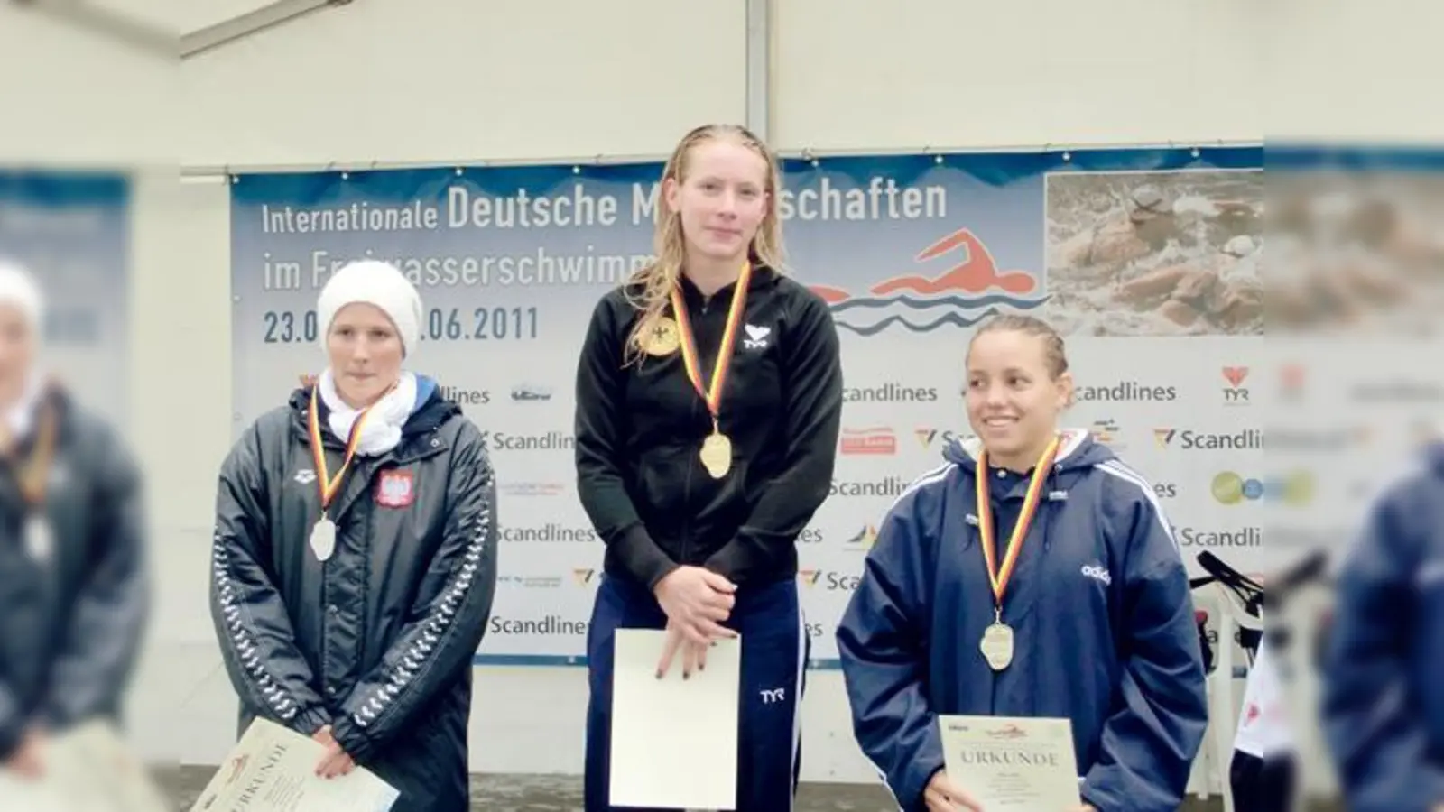 Auf Platz 2 mit einem denkbar knappen Rückstand auf Platz 1 landete Ines Hahn.  (Foto: VA)