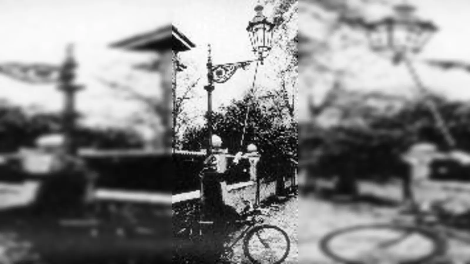 Gaslaternenanzünder.		 (Foto: Baureferat)