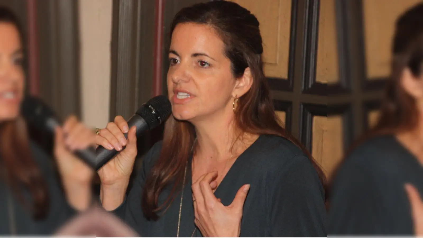 „Ich stehe nicht für Spaltung!” Kristina Frank will Münchens erste Oberbürgermeisterin werden. (Foto: job)