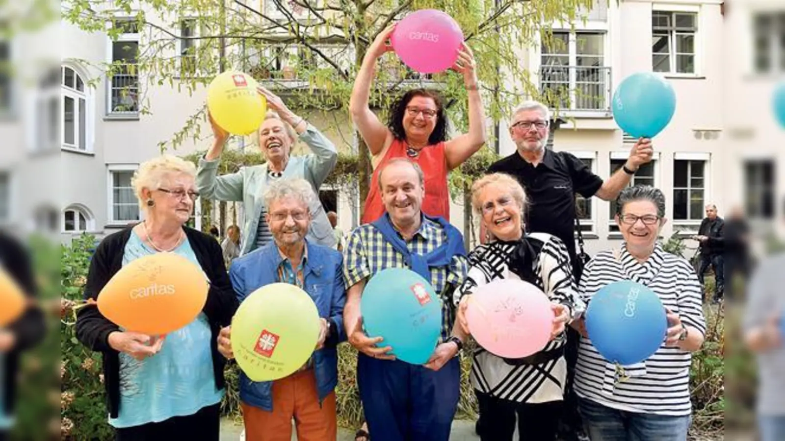Happy Birthday ASZ Isarvorstadt: Die »Bunte Runde« des ASZ Isarvorstadt trifft sich dort regelmäßig zu gemeinsamen Unternehmungen.	 (Foto: Schlaf/Caritas München)