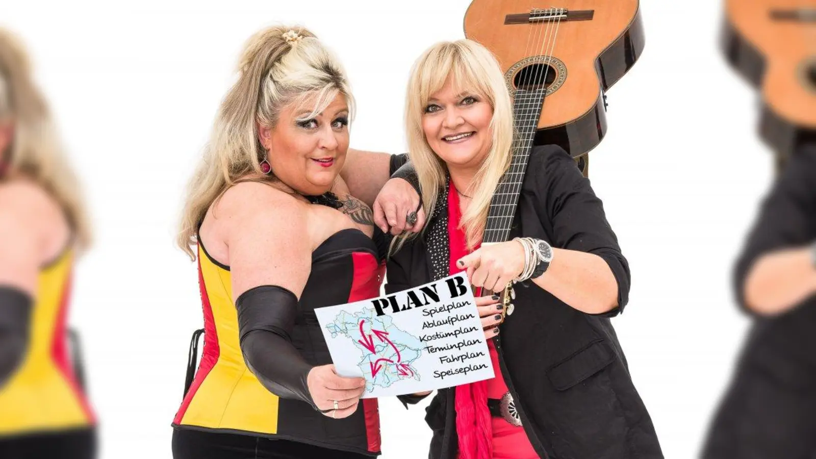 Die beiden Vollblut-Grazien kommen niemals planlos auf die Bühne. (Foto: pi)