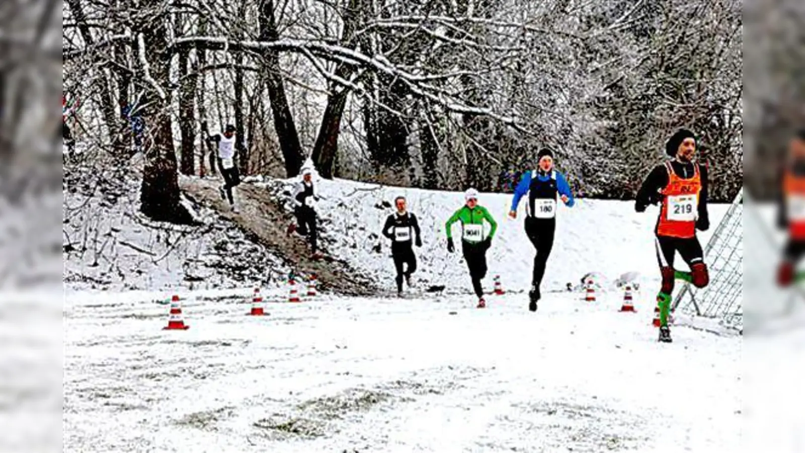 Genau 300 Athleten waren zum Cross-Lauf des PSV München angetreten.	 (Foto: Verein)