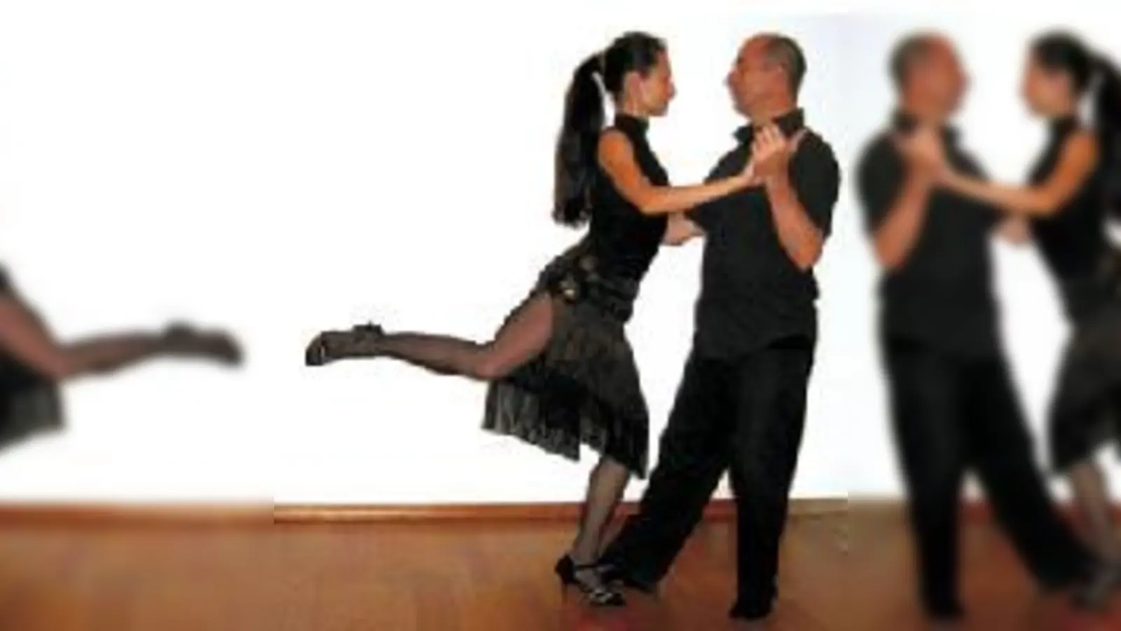 Patrizia und Michael vermitteln beim Tango-Tanzen Leidenschaft pur. 	 (Foto: Verein)