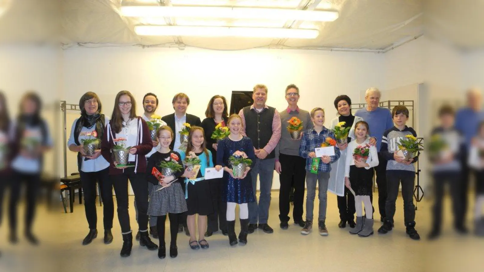 Schüler der Musikschule Neuried e.V. kehrten erfolgreich vom Regionalwettbewerb „Jugend musiziert 2018” zurück. (Foto: Gemeinde Neuried)