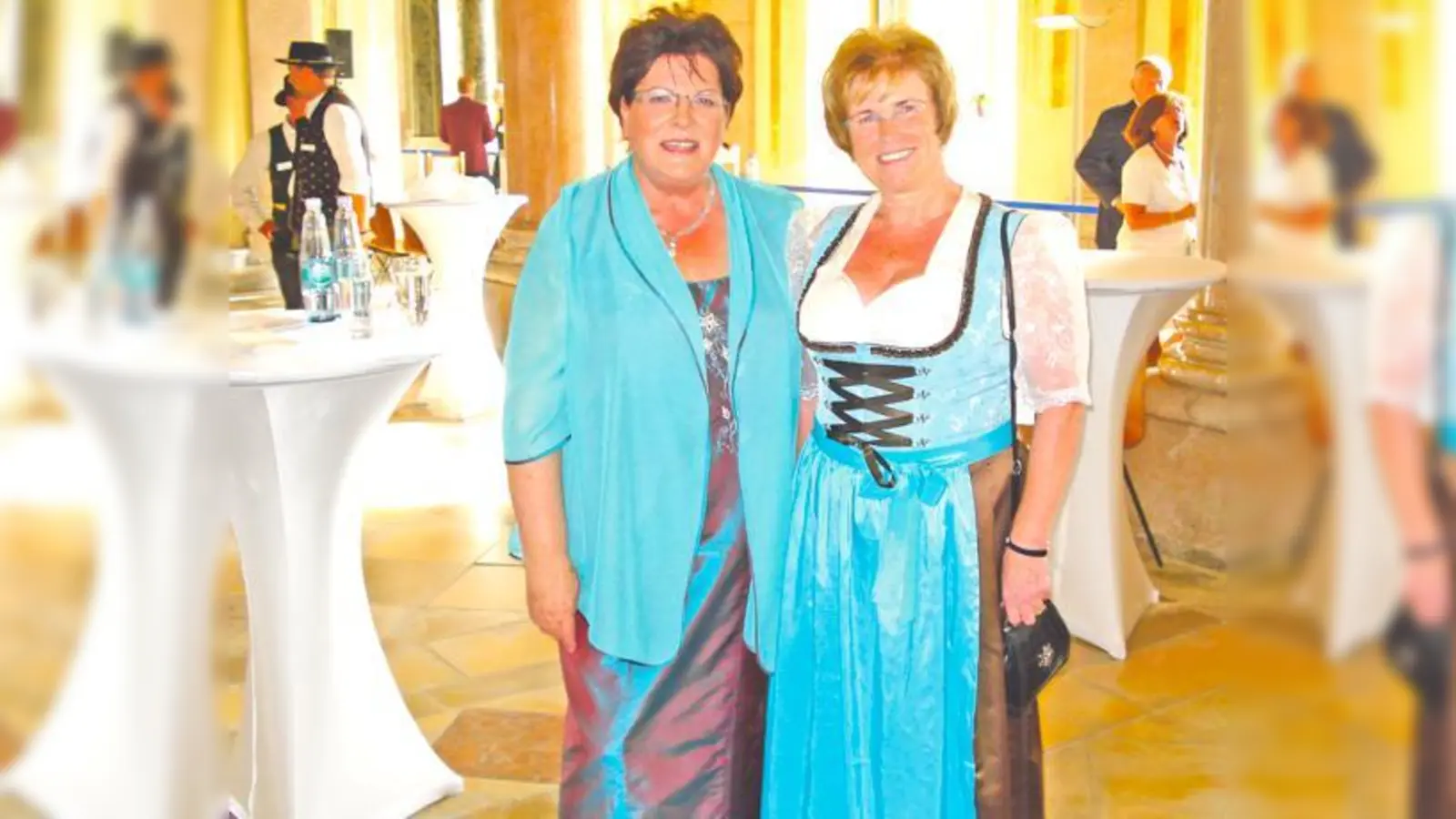 Barbara Stamm (l.) und Brigitte Stengel.	 (Foto: VA)