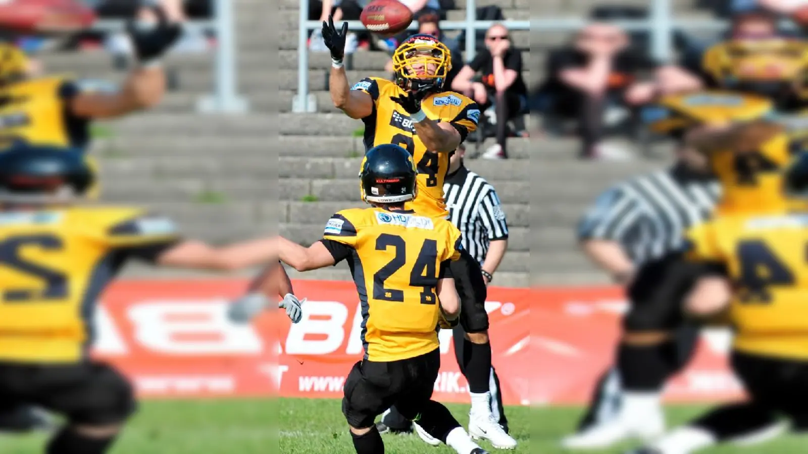 Hohe Hürde für die Munich Cowboys: Im Play-Off-Viertelfinale treten sie am Samstag in Braunschweig an. 	 (Foto: Peter Roth)