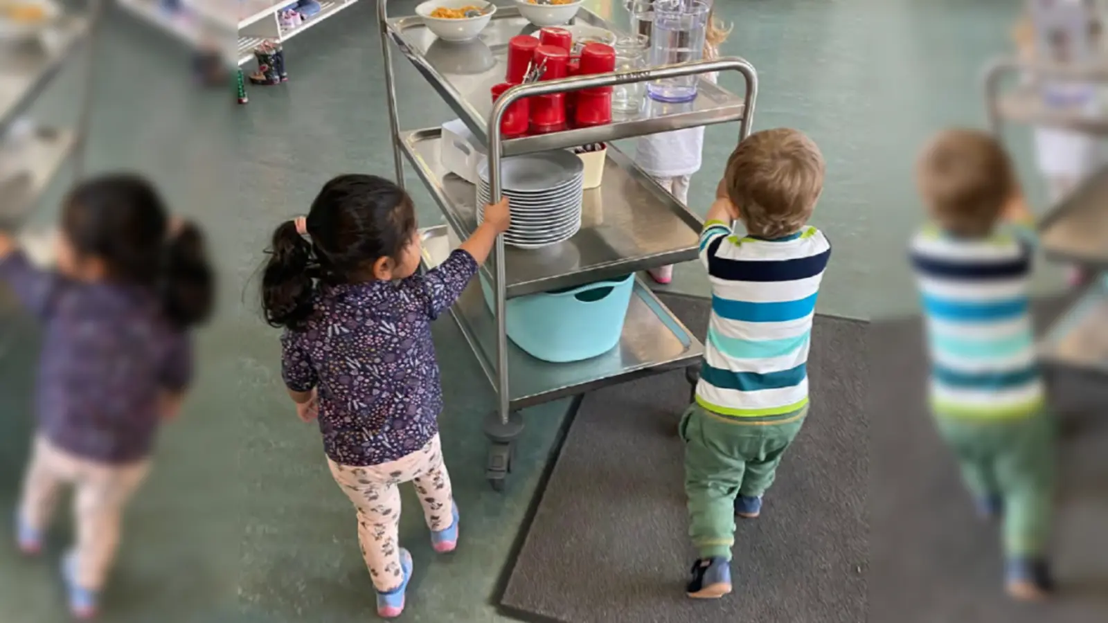 Mit viel Spaß beteiligte sich auch heuer wieder die Kinderkrippe Gruithuisenstraße der Diakonie Hasenbergl an der Aktion. (Foto: Diakonie Hasenbergl )