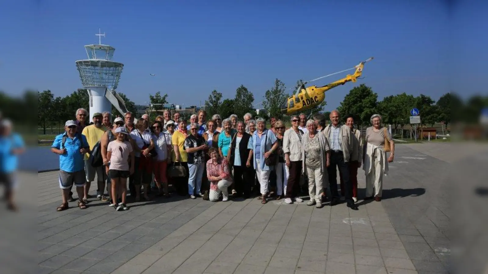 Eine Führung durch den Besucherpark des Münchner Flughafens können die VdK-ler definitiv empfehlen. (Foto: VdK Kralling)