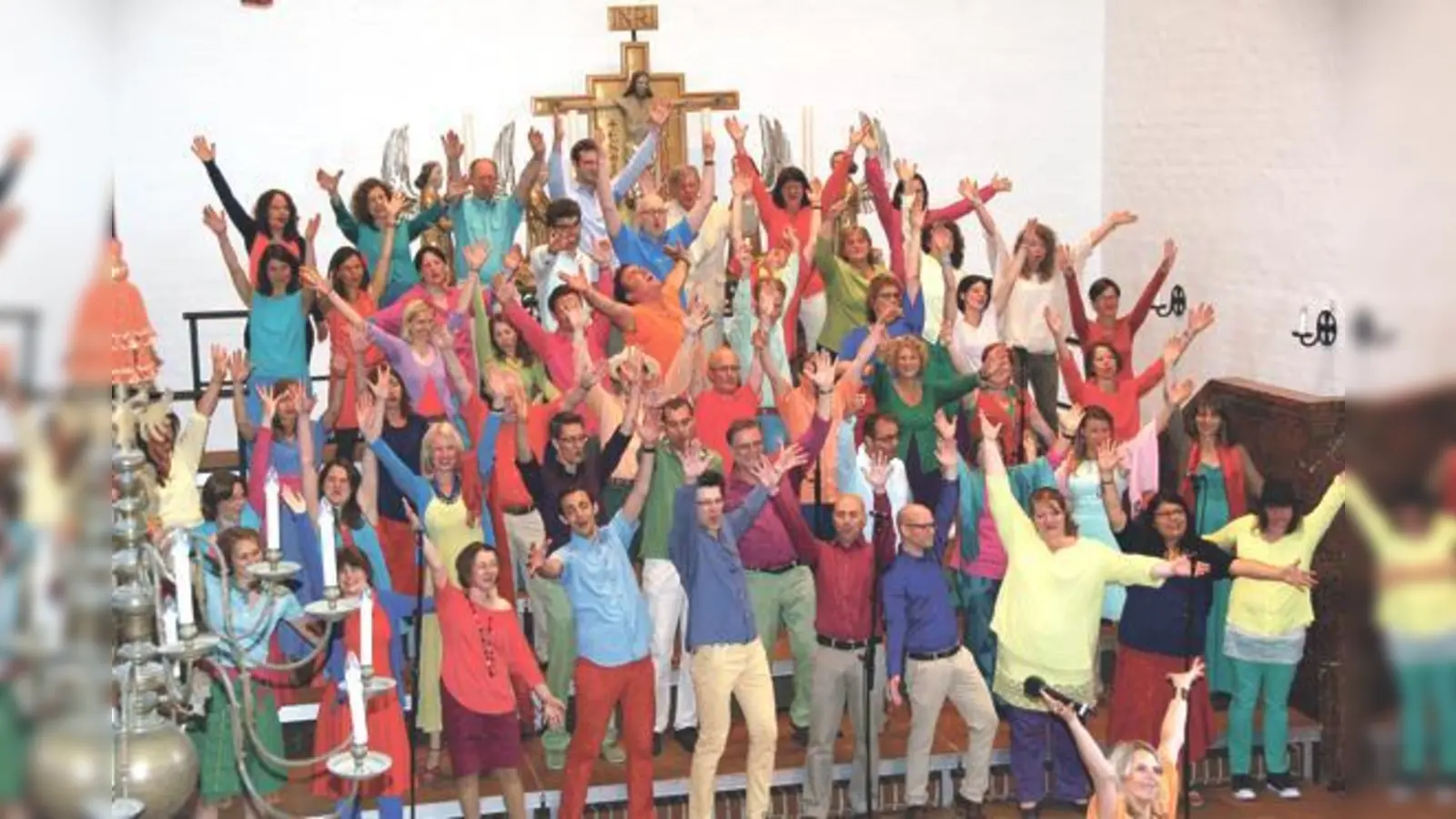 Bringen ein Stück amerikanische Kirchenkultur nach Lerchenau: Die »Stephanus Voices«.	 (Foto: VA)