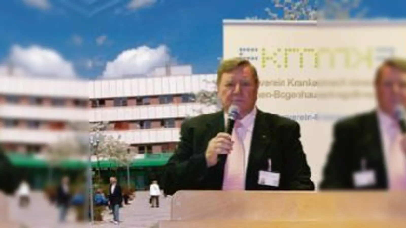 Der Vorsitzende des Fördervereins Krankenhaus Bogenhausen, Georg Prinz, schaut auf eine bewegte Vergangenheit zurück und hat bereits neue Pläne: »Wir wollen einen Patientenservice am Krankenhaus Bogenhausen  (einrichten«.Foto: ak)