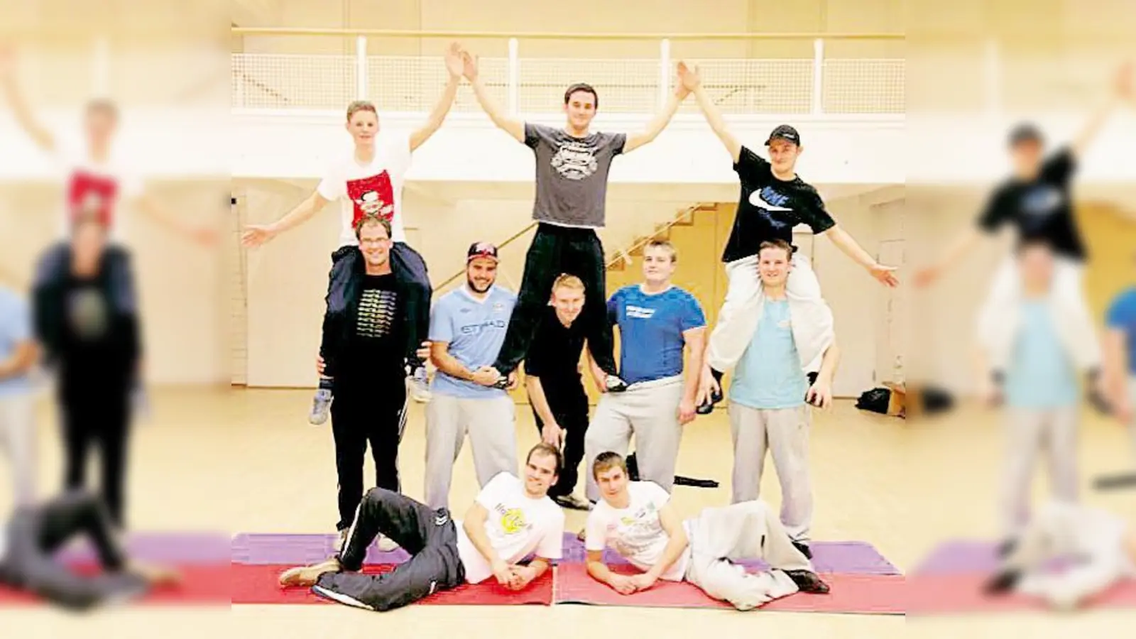 Die aktuelle Burschengarde des Faschingsvereins Narrhalla Heidechia aus Eching.	 (Foto: VA)