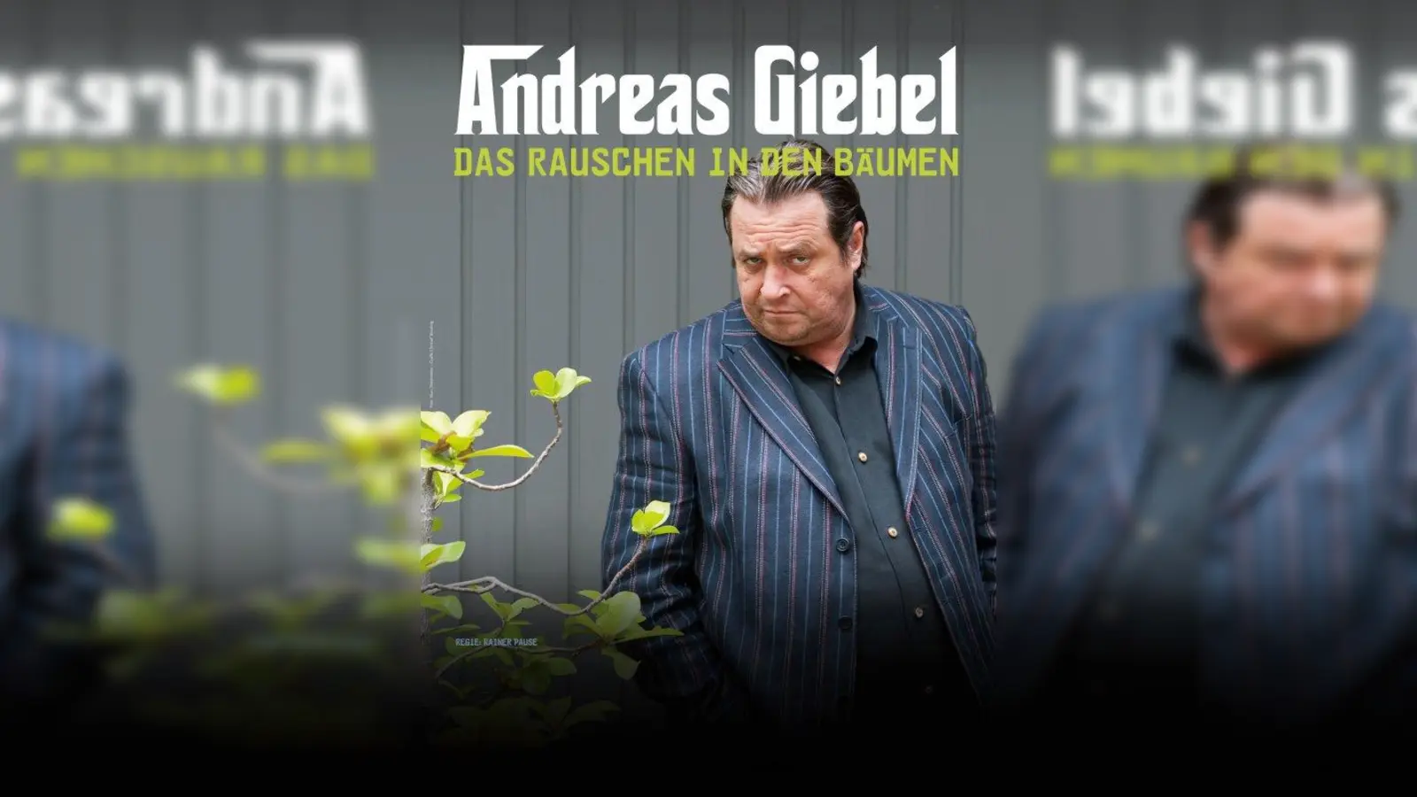 Andreas Giebel präsentiert zum Auftakt der Haderner Stadtteilwoche am Freitag, 24. Juni, sein neues Programm „Das Rauschen in den Bäumen” (Foto: Kulturreferat München)
