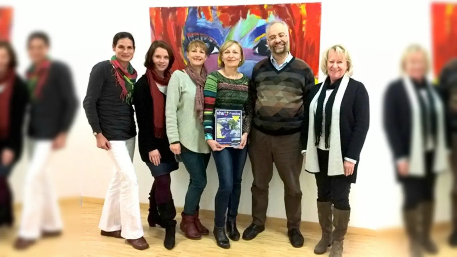 Das Team der vhs Gilching stellte wieder ein buntes und vielfältiges Programm für das kommende Semester zusammen. (Foto: vhs Gilching)