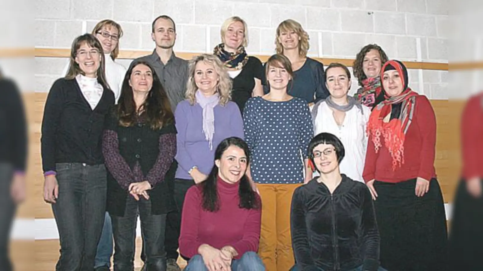 Der neue Elternbeirat des städtischen Kindergartens Am Mühlbach 5 in Garching. 	 (Foto: VA)