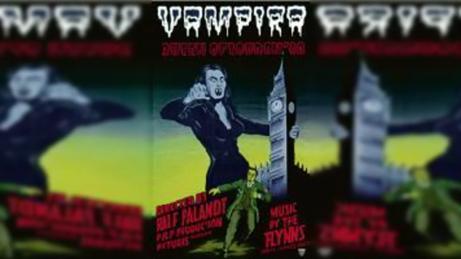 Vampira  die Queen of London 66 schnappt sich im Film nicht nur den Big Ben.  (Foto: Veranstalter)
