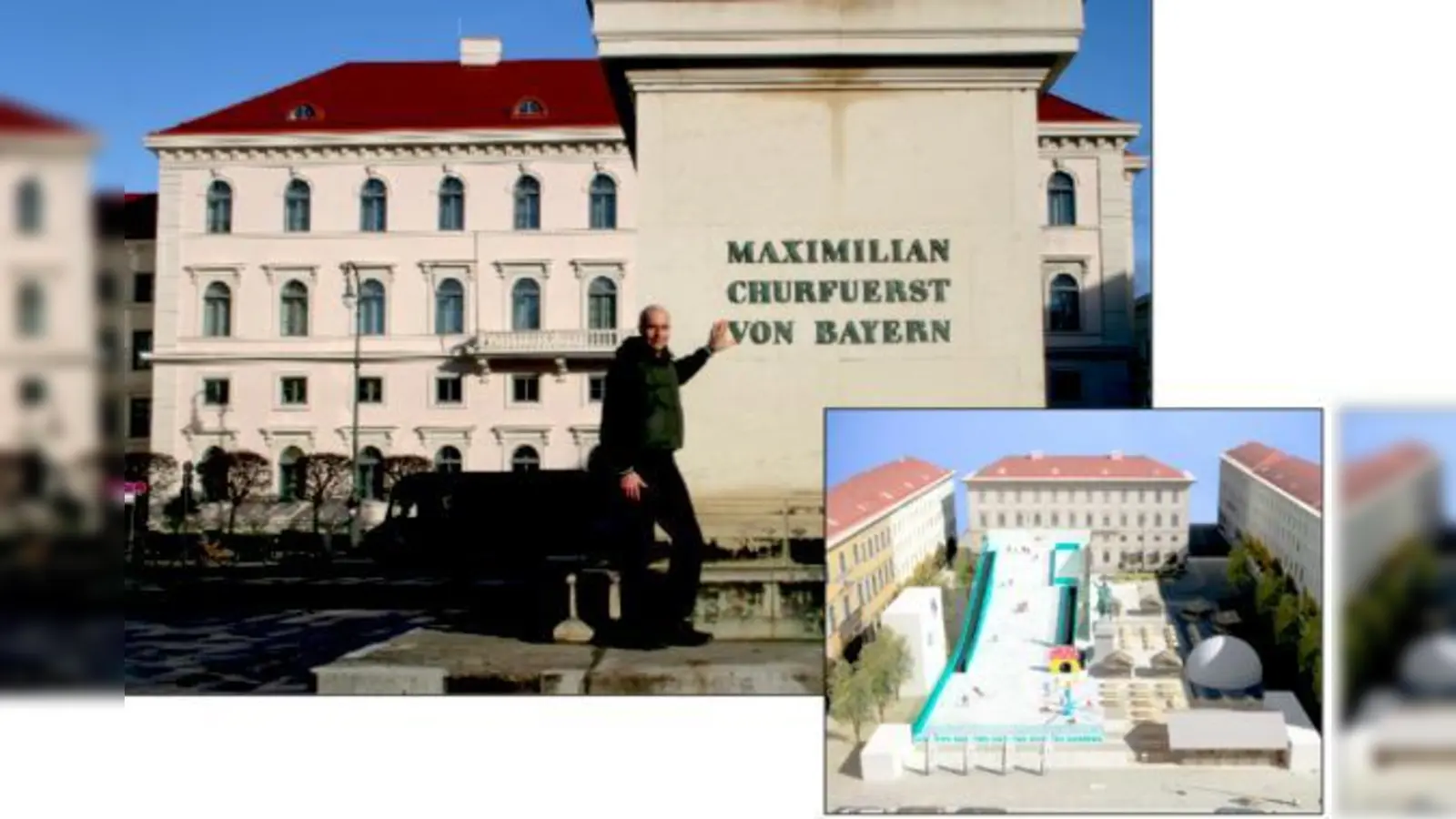 Wie auf der Skizze rechts könnte »Snow City« im Februar aussehen. Für Georg Etscheit hat die Veranstaltung »Ballermann-Charakter«.	 (Foto: scy)