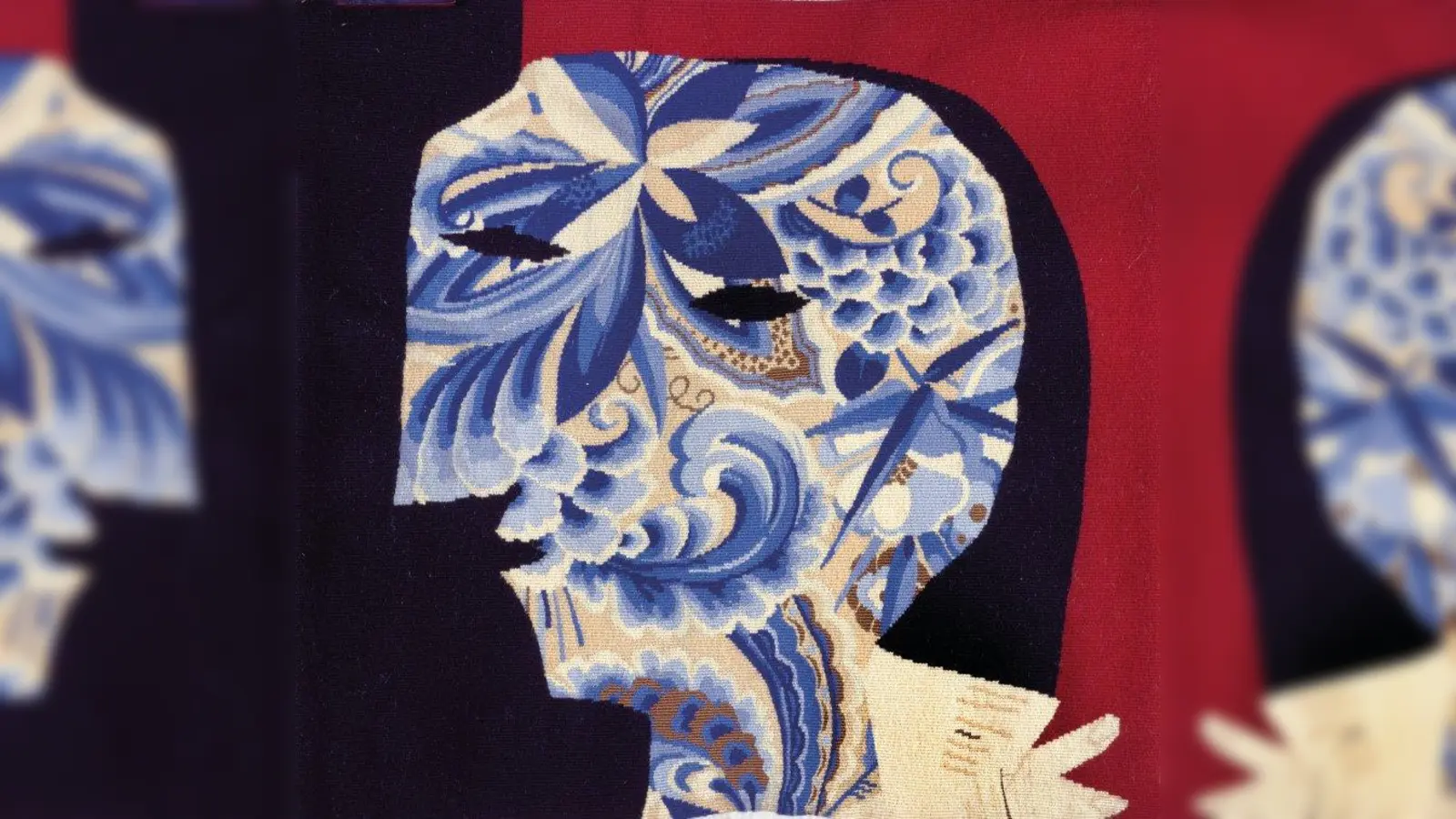 Pablo Picasso (1881–1973), Webprobe aus: Frauen bei ihrer Toilette, 1969; Manufacture des Gobelins; 58 × 60 cm, Wolle; Sammlung Mobilier national (Foto: © Succession Picasso / VG Bild-Kunst, Bonn 2019, Foto: Françoise Baussan)