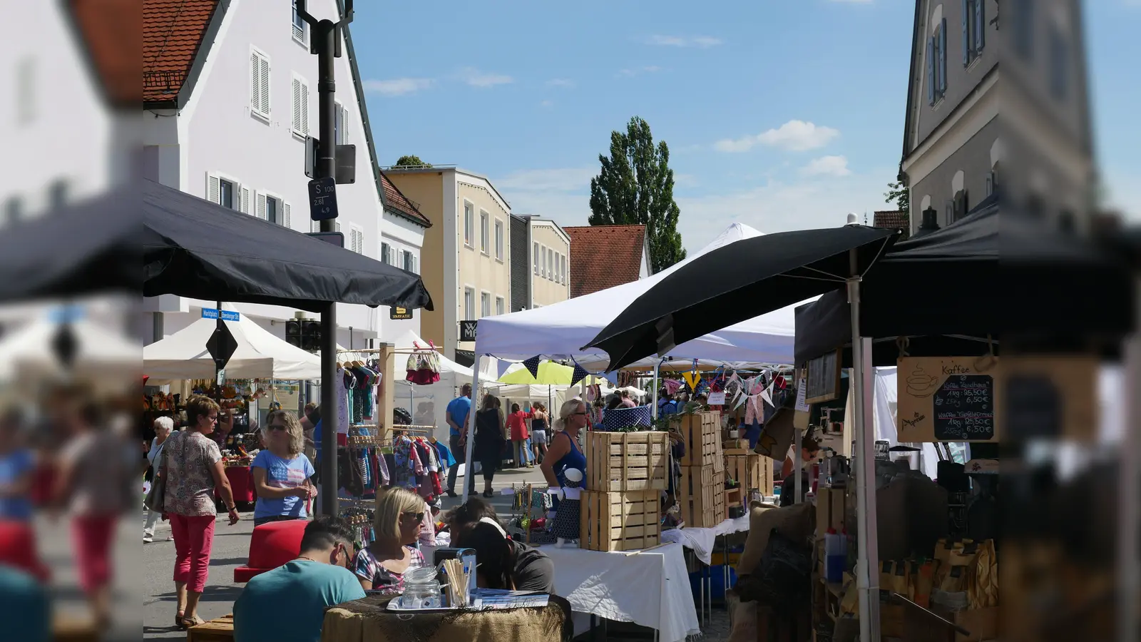 75 Aussteller - davon 20 Aussteller aus Markt Schwaben - beteiligen sich heuer beim Sommermarkt. (Foto: VA)