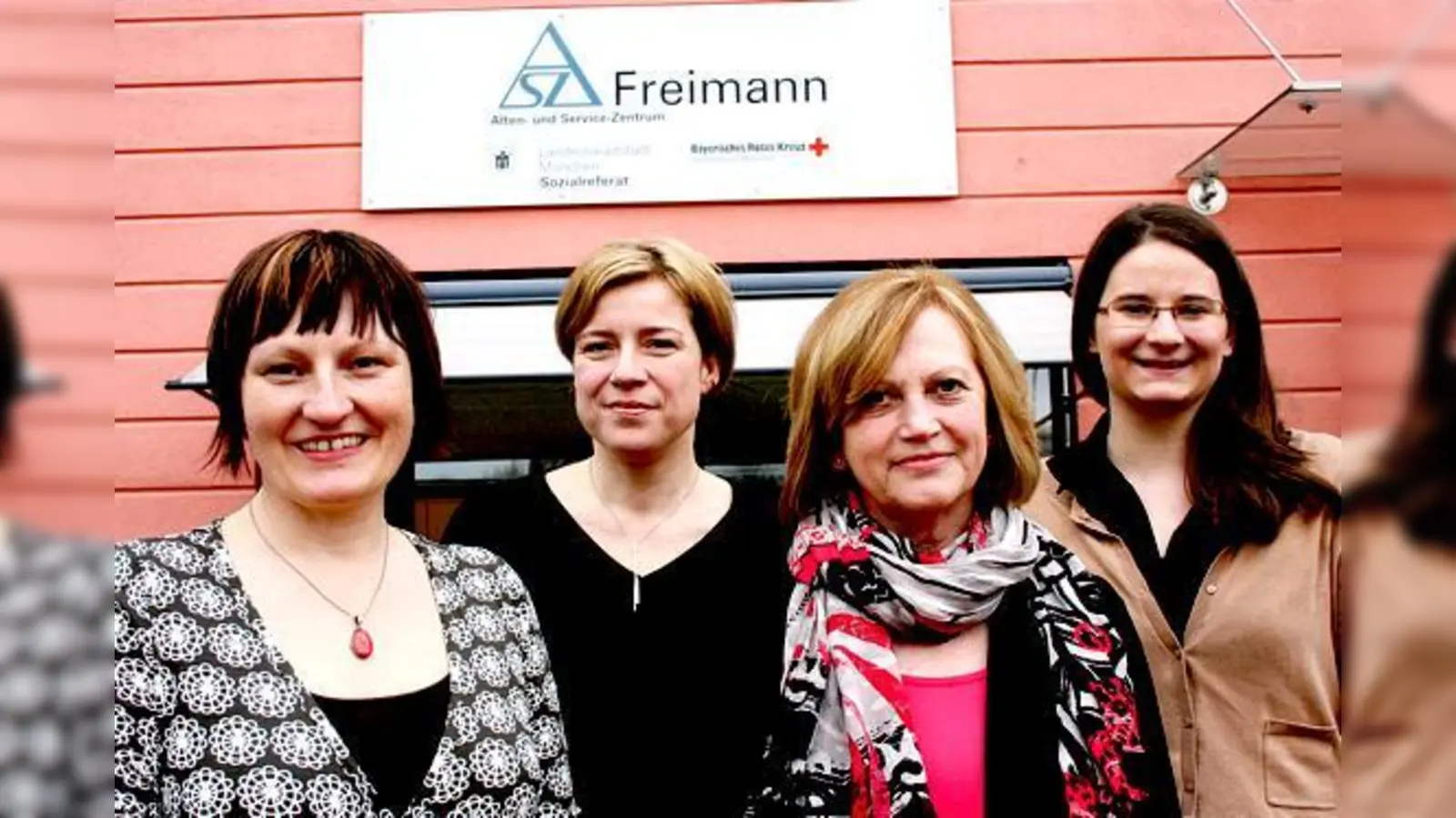 Das Team des ASZ Freimann: Leiterin Daniela Spießl, Susanne Wagner, Brigitte Graf und Antonia Opatril (von links).	 (Foto: ws)