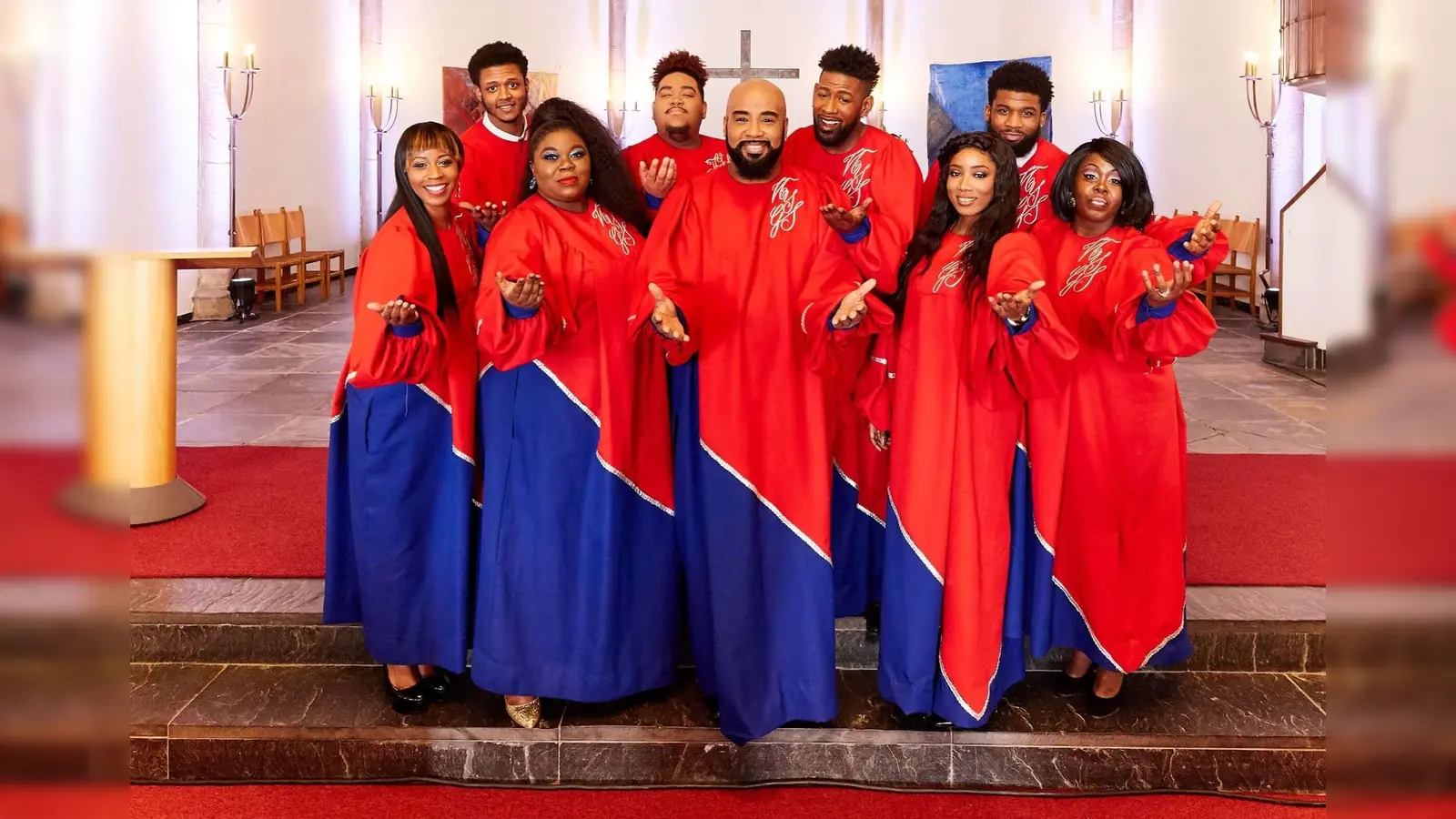 Die New York Gospel Stars singen in St. Matthäus am Sendlinger Tor. (Foto: Makis Photography. )
