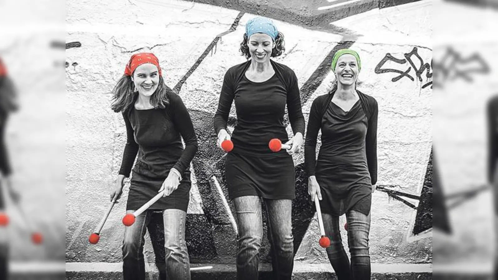 Die »Wonnebeats« spielen ihre eigene Version der Volksmusik mit ausgefuchsten Instrumenten.	 (Foto: Fraunhofer)