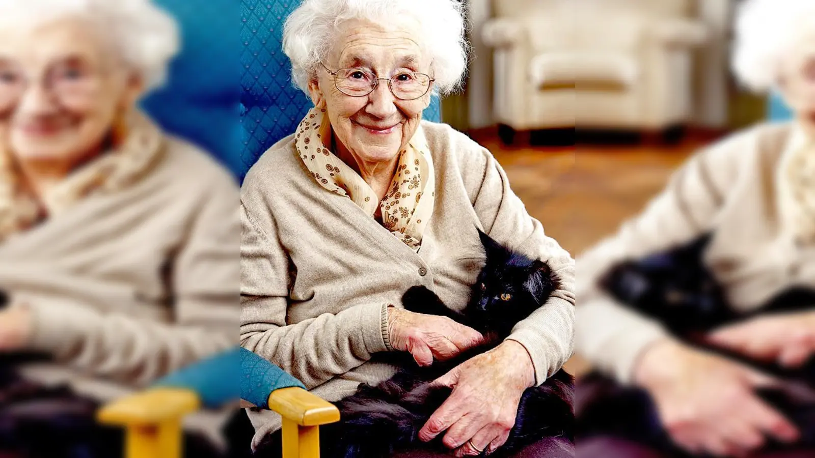 Viele Altenheimbewohner freuen sich über die Besuche von Ehrenamtlichen.	 (Foto: panthermedia.net)