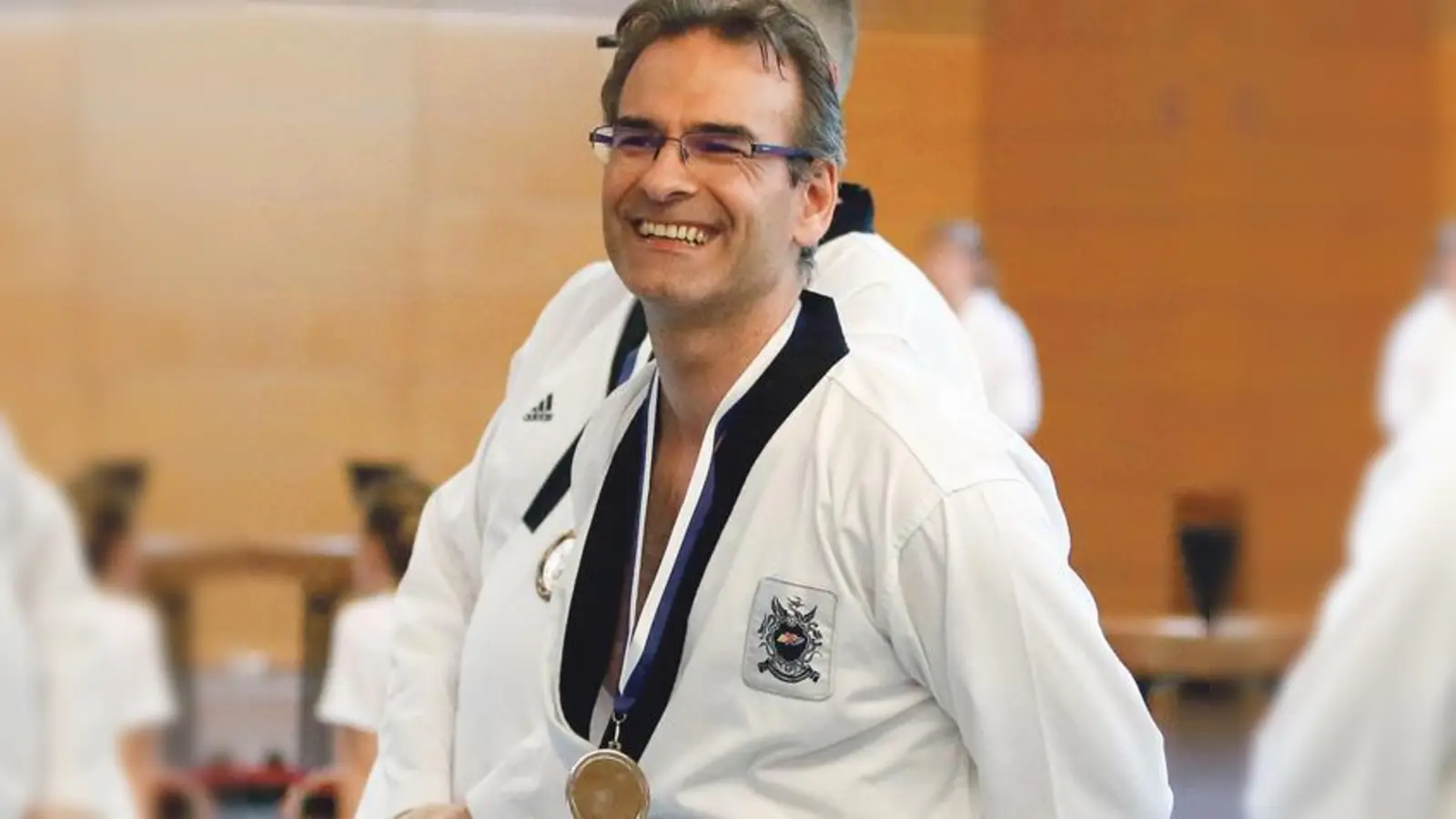 Georg Georgitsopoulos erkämpfte sich in Feucht den Vizemeistertitel in Taekwondo. 	 (Foto: Holzhammer)