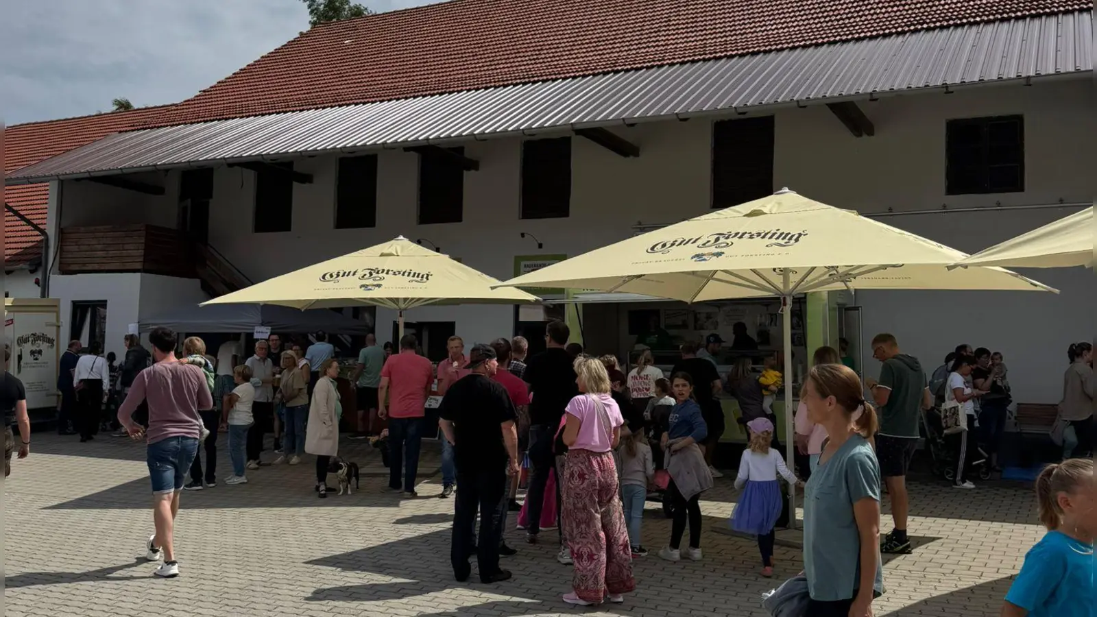 Das Wetter hielt und das Hoffest war ein voller Erfolg. (Foto: Stangl)