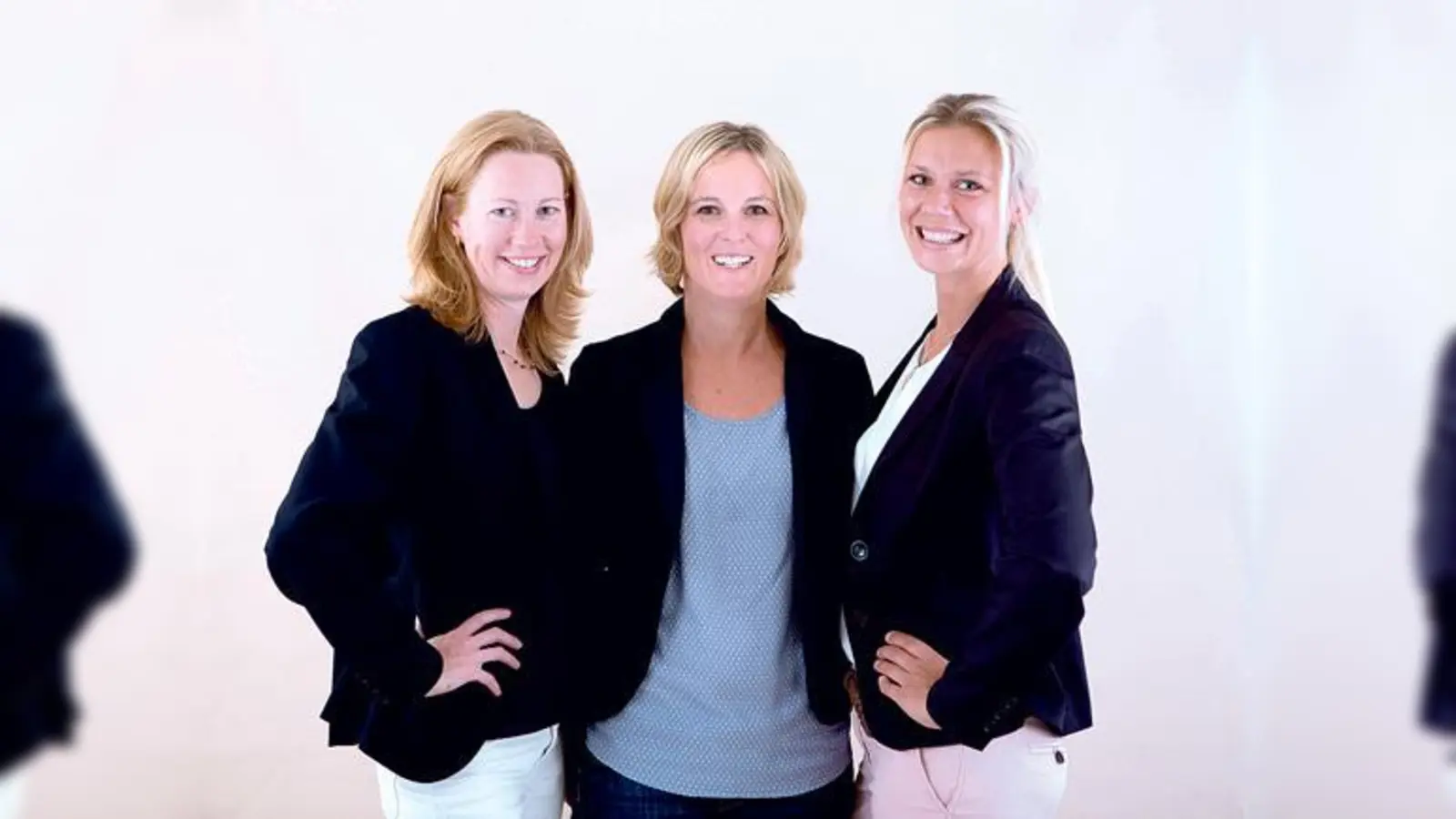 Die Beraterinnen von Neuorientierung null-acht 12 (v.l.): Nicola Schackmann, Sabine Ostermann und Katharina Panholzer helfen Frauen nach der Familienpause im Berufsleben wieder Fuß zu fassen.   	 (Foto: VA)