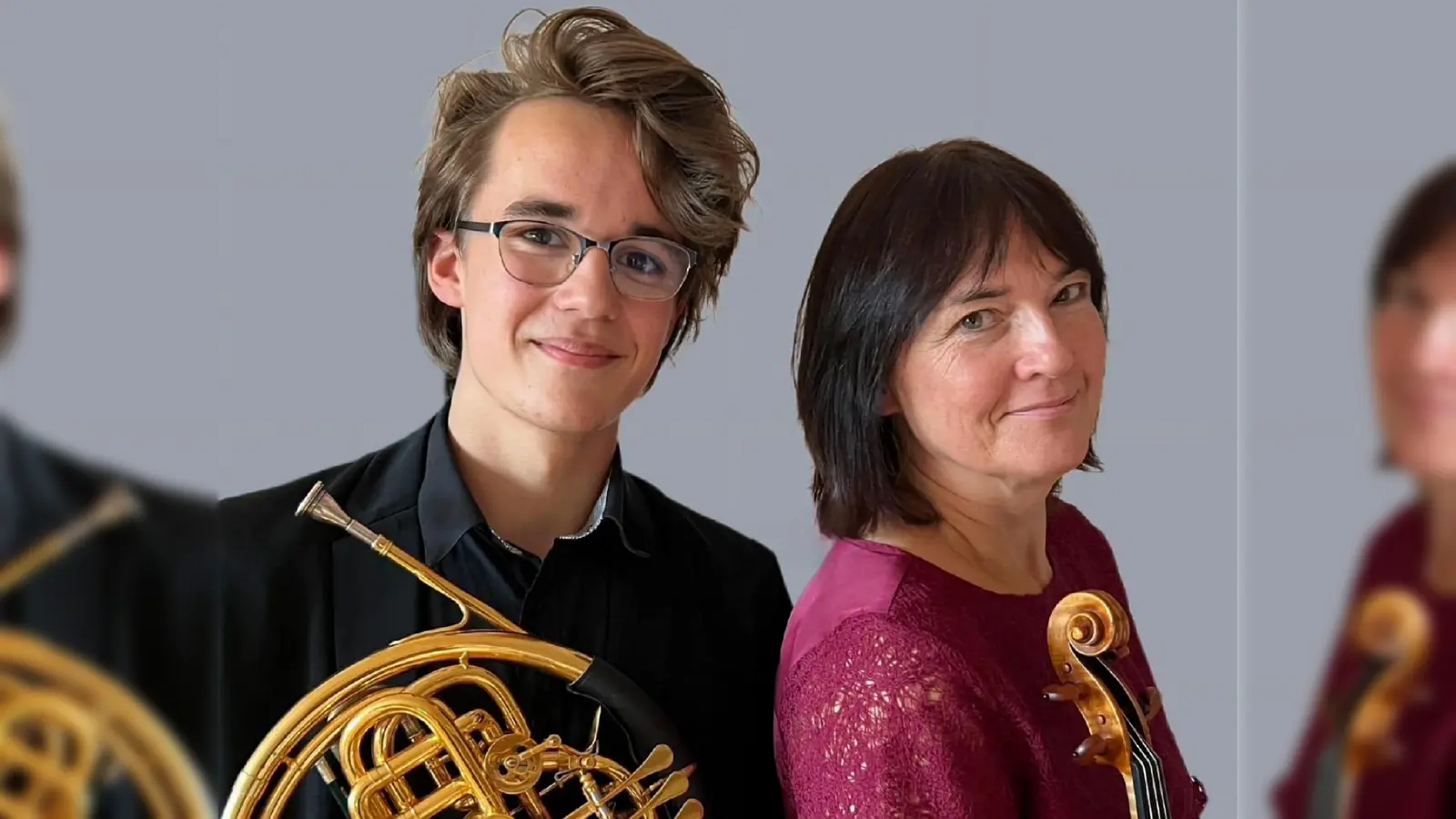 Katharina und Manuel Wild spielen in der Epiphaniaskirche u.a. Werke von Bach, Vivaldi und Mozart. (Foto: privat)