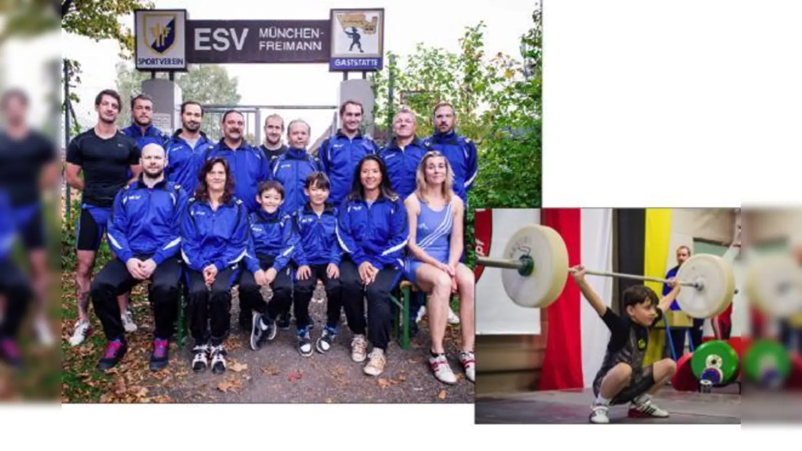 Die aktiven Gewichtheber des ESV Freimann freuen sich auf die Meisterschaft, bei der auch Nachwuchstalente mit dabei sind.	 (Foto: BGKV Bezirk Oberbayern)