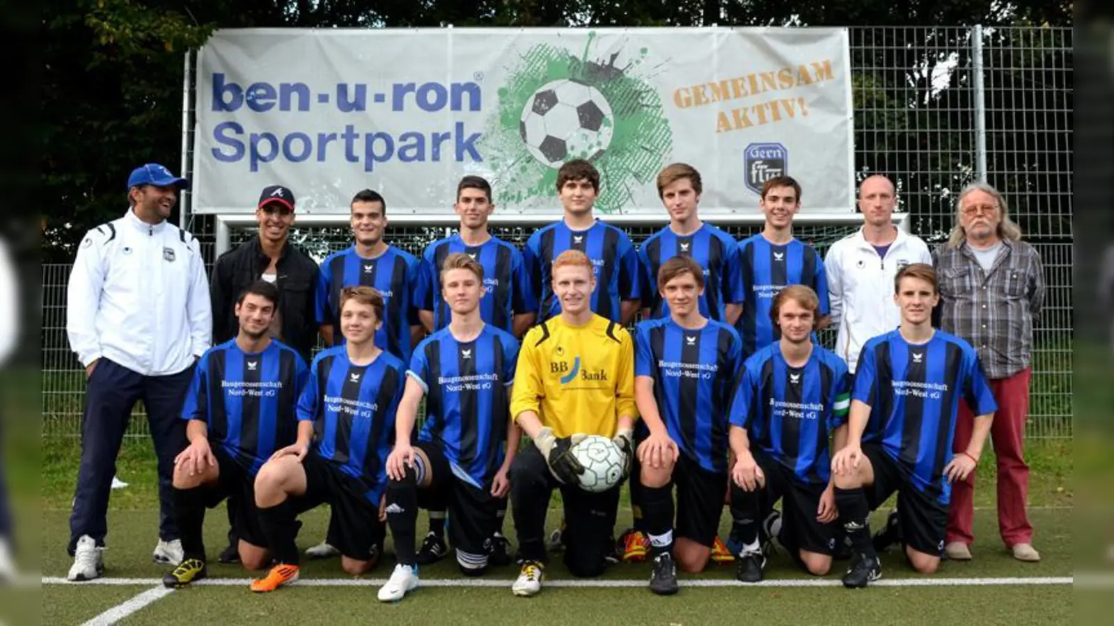 DIe A-Junioren des FT Gern errangen drei wichtige Punkte. (Foto: pi)