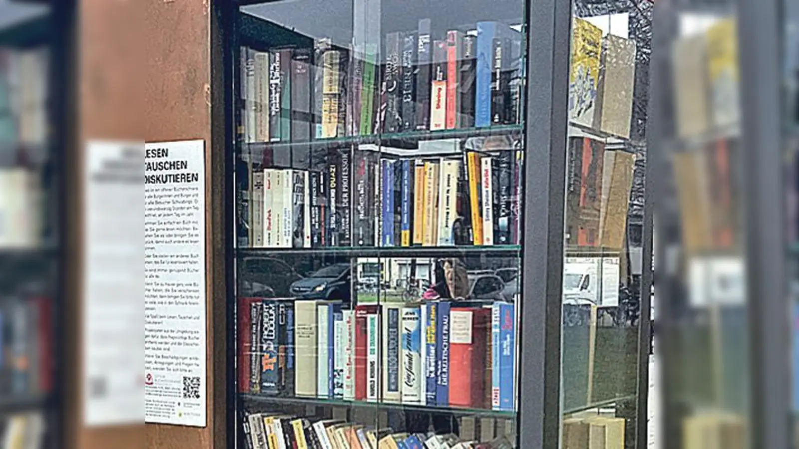 Berg am Laim soll einen »Offenen Bücherschrank« auf dem Platz am Grünen Markt bekommen.	 (Foto: privat)
