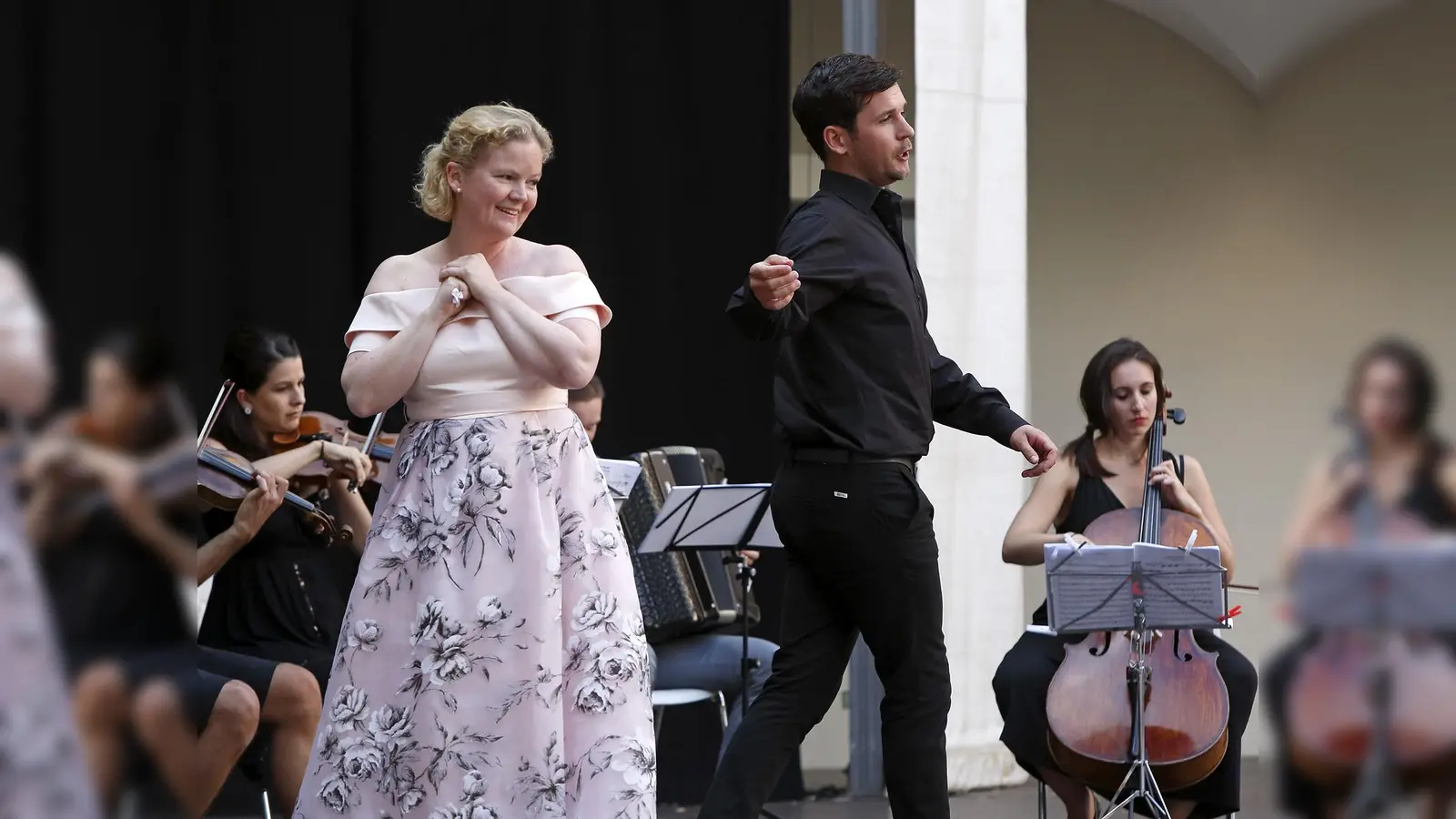 Ein bunter Reigen aus virtuoser Instrumentalmusik und schwelgerischen Opernarien wird bei „Europa Furioso” dargeboten. (F.: Internat. Stiftg. z. Förderg. v. Kultur u. Zivilisation)