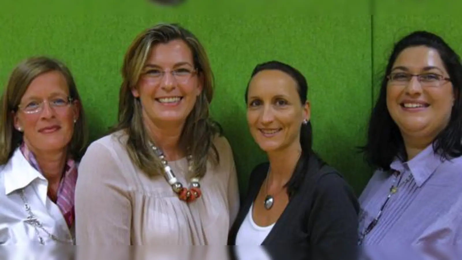 V. li. n. re.: Annette Stadler, Nathalie Röseler, Annett Warschaft und Manuela Zeitler.	 (Foto: VA)