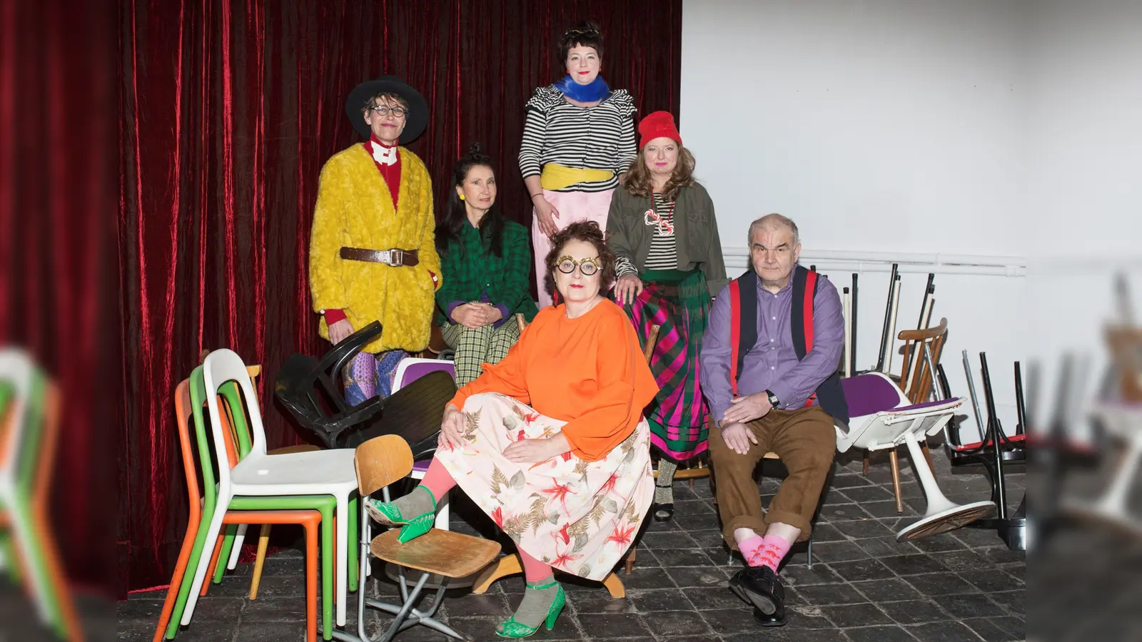 Mit Mut, Poesie und Humor anders: Das Theater Apropos, das sein neues Stück in Schwabing zeigt. (Foto: Benjamin Schmidt)