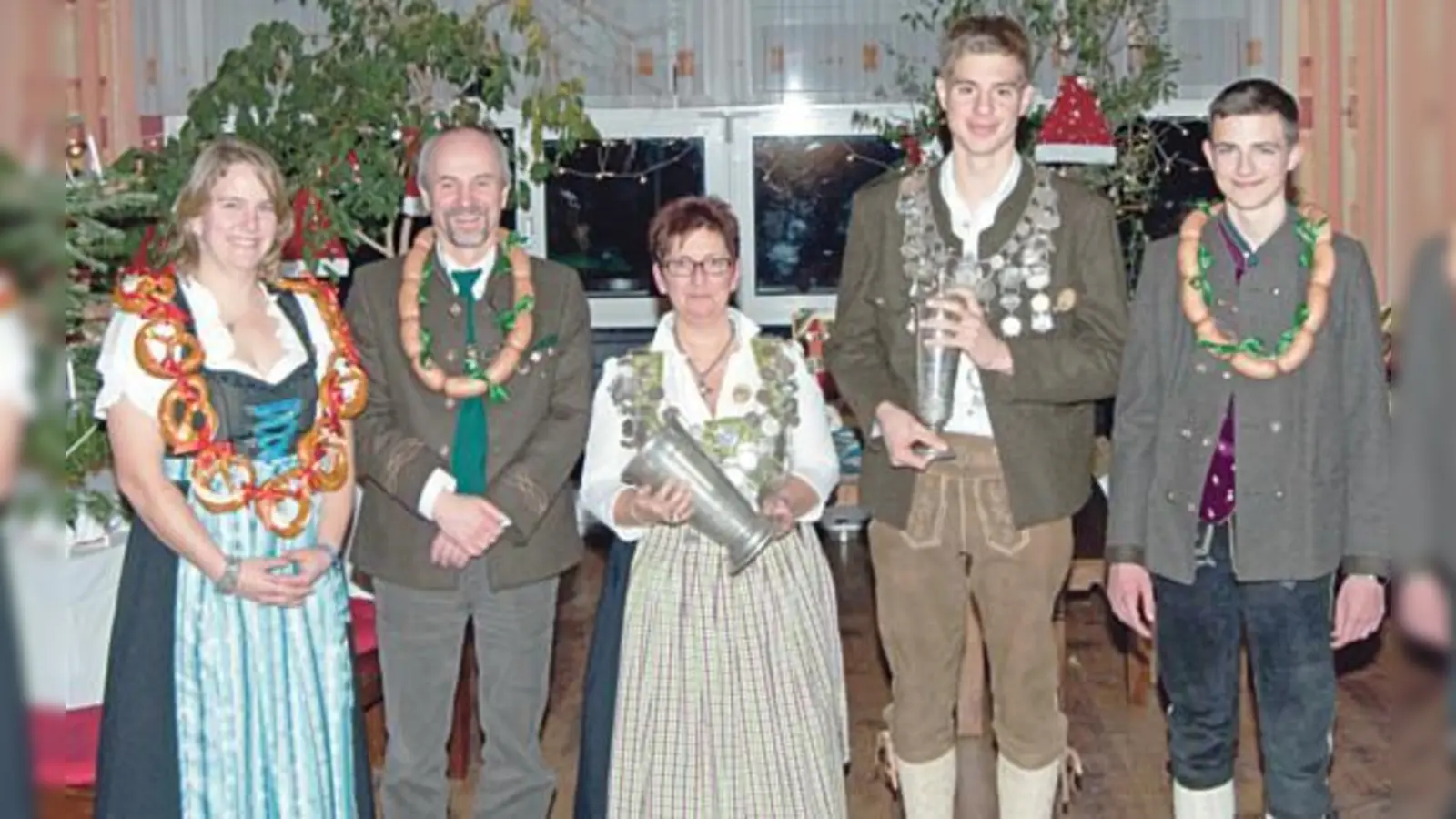 Die neuen Schützenkönige der SG Taufkirchen »Fröhlicher Abend«.  (Foto: VA)