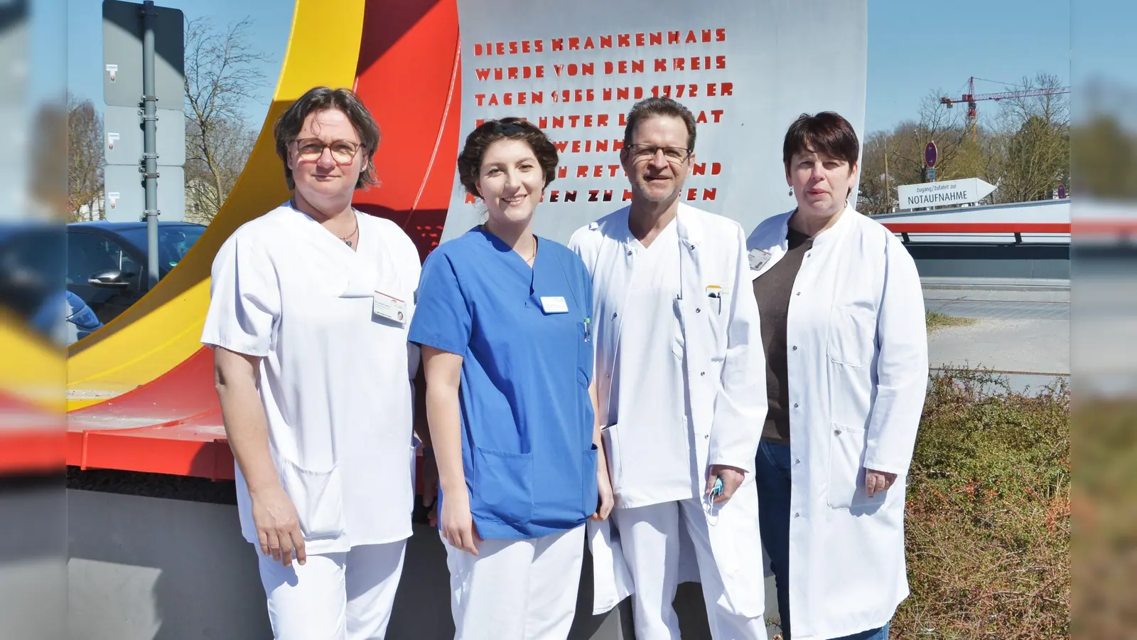 Das Team des interprofessionellen Palliativteams am Klinikum Landkreis Erding. (Foto: Klinikum Landkreis Erding)