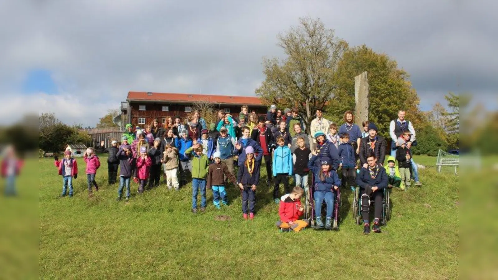 Für die Pfadfinder, ihre Gäste und ihre Betreuer war der Tag ein „echtes Highlight“. (Foto: Sanny Schwarz)