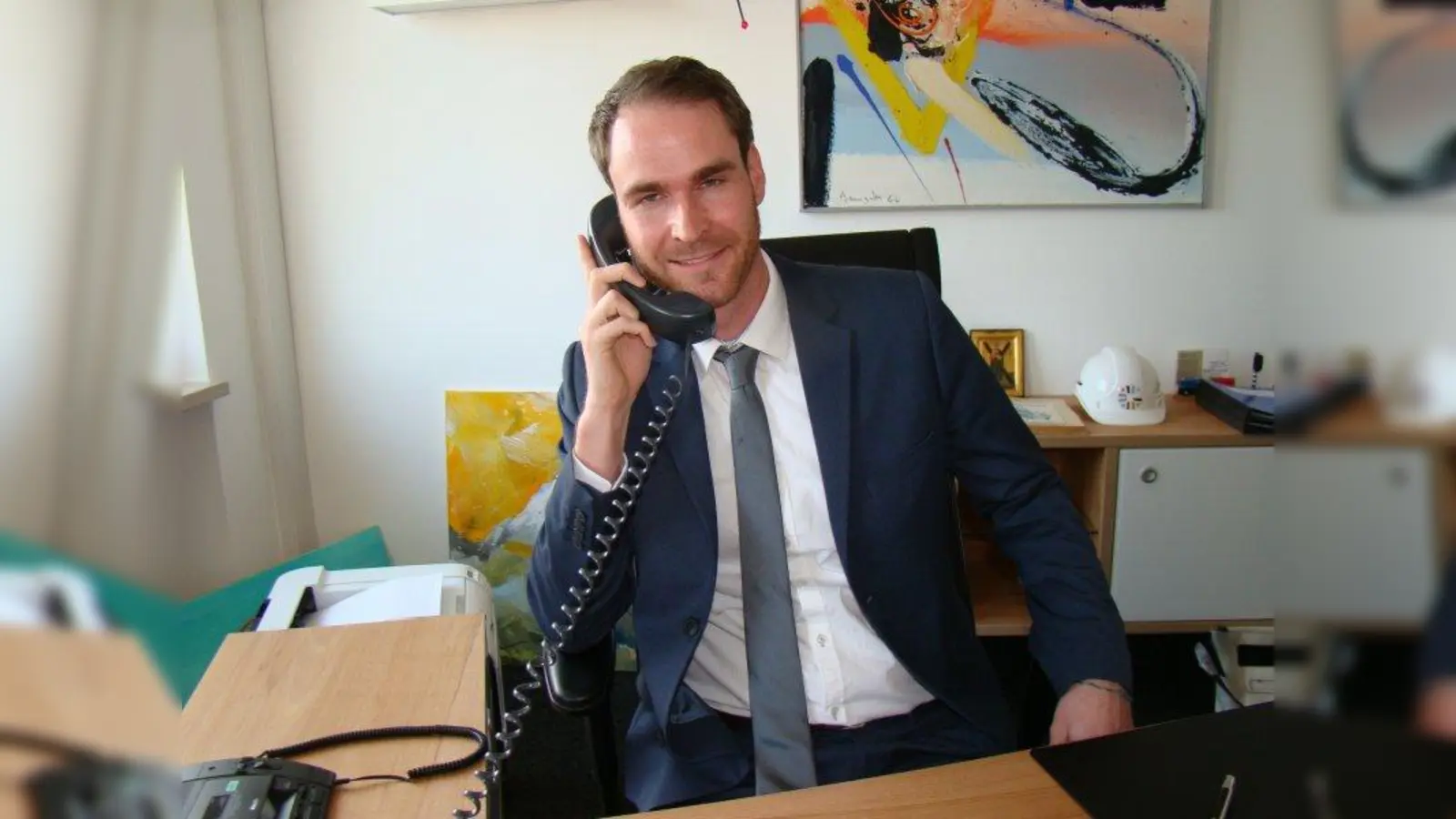 Büroleiter des Oberbürgermeisters: Veit Gundermann. (Foto: pst)